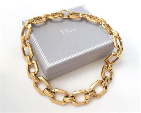 dior chain choker|christian dior necklace women.